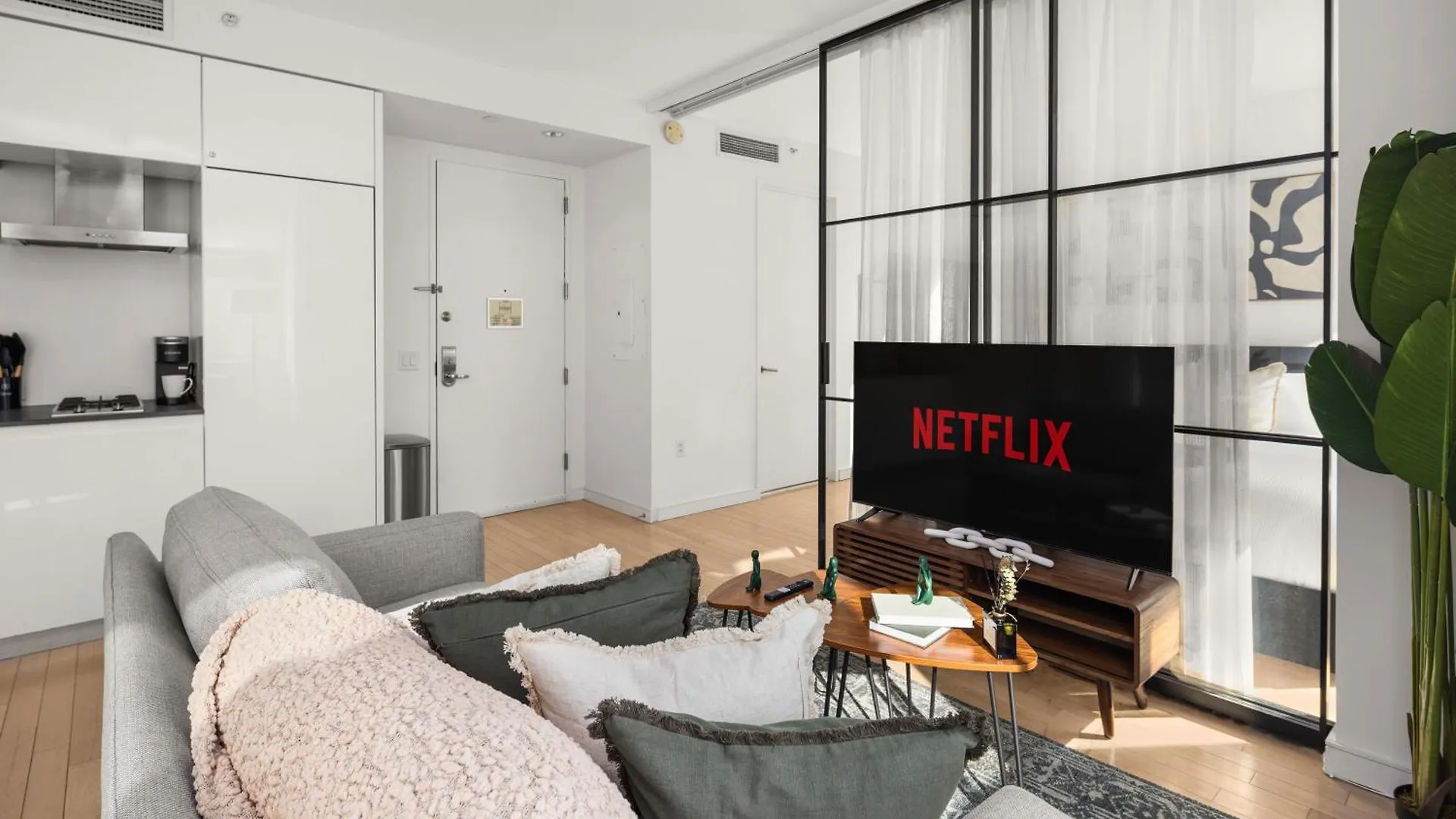 Times Square Studio King Bed Steps To Broadway New York Lägenhet
